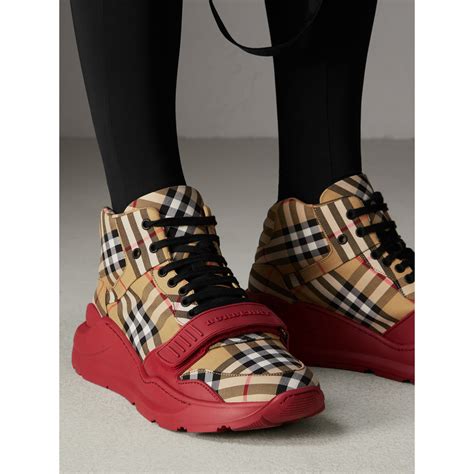 burberry sneakers vintage check.